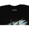 Black Adam Hawkman Vs Black Adam Men's Black T-Shirt - 3 of 3