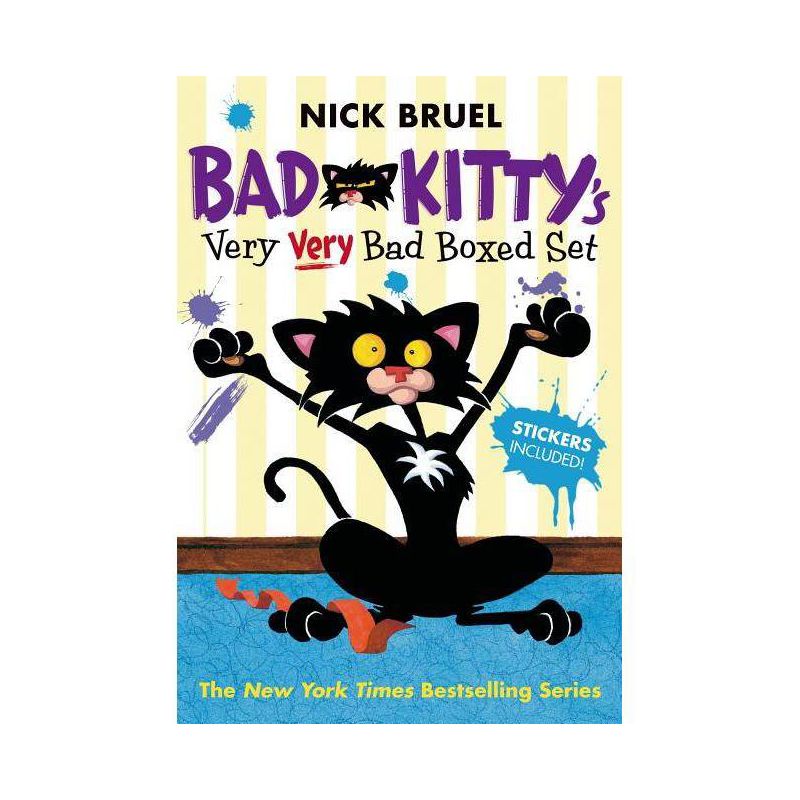 Bad Kitty's Very Very Bad Boxed Set (#2) - by  Nick Bruel (Mixed Media Product), 1 of 2