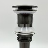 Chery Life 2 Pcs Bathroom Sink Drain without Overflow, Vessel Sink Lavatory Vanity Pop Up Drain Stopper, 304 Stainless Steel - 4 of 4