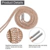 Unique Bargains Rhinestone Drawstring Cords Replacement Glitter Shoelaces 2 Pcs - 3 of 4