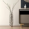 HomeRoots 27" Cylinder Aluminum Floor Vase - 2 of 4