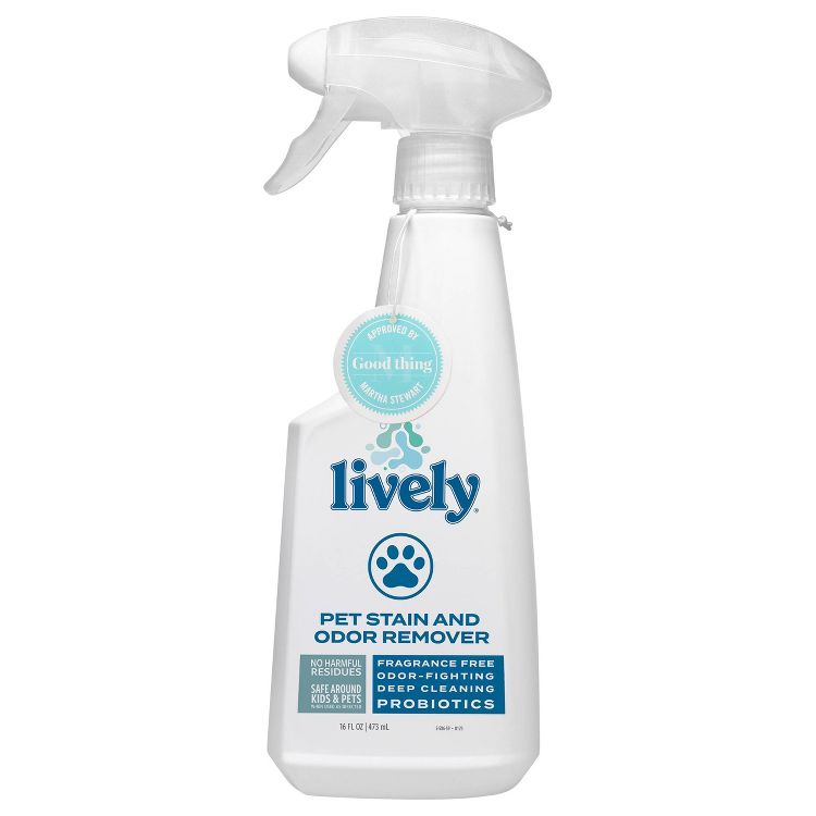 Lively Probiotic Pet Stain and Odor Remover - 16 fl oz, 1 of 8
