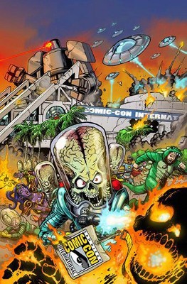 Diamond Comic Distributors, Inc. SDCC 2012 Exclusive Mars Attacks Comic