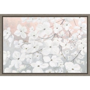 Amanti Art Bringing in Blossoms Blush by James Wiens Canvas Wall Art Print Framed 23-in. x 16-in. - 1 of 4