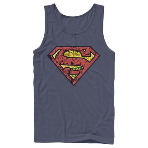 Men's Superman Logo Collage Tank Top - image 1 of 3