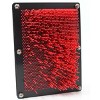 JuzToys 3D Pin Art Board Game Toy, Classic Pin Impression Desk Toys Sculpture for Children Adults, Red - 4 of 4