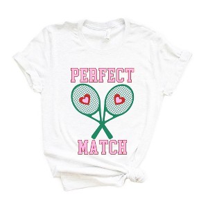 Simply Sage Market Women's Perfect Match Tennis Short Sleeve Graphic Tee - 1 of 4