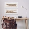 Stupell Industries Minimal Laundry Clothespins 2pc Framed Giclee Art Set, White, 24" x 10" - 2 of 4