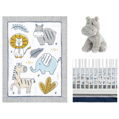 Hippo baby outlet bedding