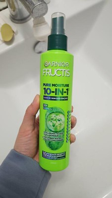 Garnier Fructis Pure Clean 10-in-1 Care And Styling Leave In Cream - 12 Fl  Oz : Target