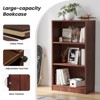 Kumasinova 3/4-Tier Freestanding Wood Bookshelf with Adjustable Shelves,Multi-Functional Book Shelf for Home Office,Bedroom&Living Room Furniture - 4 of 4