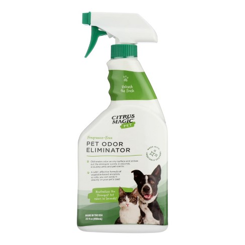 Citrus Magic Pet Odor Eliminator Fragrance free 22 Fl Oz Target