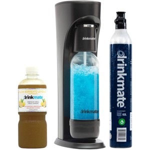 Drinkmate Sparkle Up Bundle  OmniFizz Soda Maker with Lemonade Syrup - 1 of 4