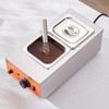 VEVOR Chocolate Tempering Machine,9 Lbs 2 Tanks Chocolate Melting Pot with TEMP Control 86~185℉,800W Stainless Steel Electric Commercial Food Warmer - 2 of 4