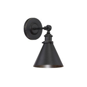 Savoy House Glenn 1 - Light Wall Light in  Classic Bronze - 1 of 2