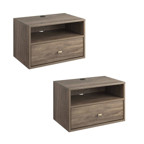 Target cheap gray nightstand