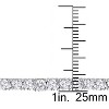 EVERLY JEWELRY | Silver Cubic Zirconia Tennis Bracelet, 7.5 in -Available Metal Color Option - 4 of 4
