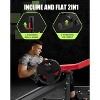 1050LBS Chest Press Machine with Independent Converging Arms – Adjustable Flat & Incline Bench for Chest and Ab Workouts – Home Gym Equipment - 4 of 4