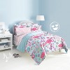 Twin Flamingo Mini Bed in a Bag - Dream Factory - image 2 of 4