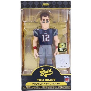 Funko New England Patriots NFL Funko Gold 5 Inch Vinyl Figure | Tom Brady Chase - 1 of 2