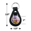 DC Super Hero Girls Batgirl Black Leather Keychain - 4 of 4