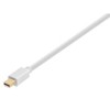 Monoprice Video Cable - 6 Feet - White | 32AWG Mini Display Port to DVI Cable - 3 of 4