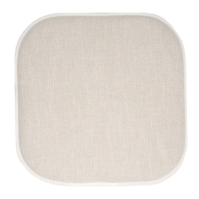 Alexis Memory Foam No Slip Back 16" x 16" Chair Pad Cushion by Sweet Home Collection™, 4 of 7