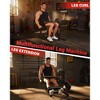 Coucheta Leg Extension and Curl Machine, 4-in-1 Adjustable Seated Leg Extension and Lying Curl Machine, 700LBS Home Gym Weight Machine for Lower Body - 2 of 4