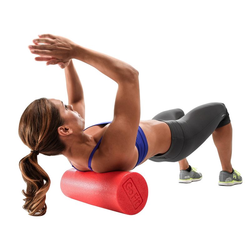GoFit Ultimate Foam Roller - Red, 4 of 5