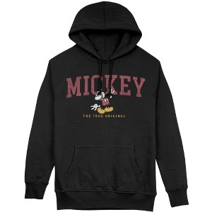 Men's - Disney - Mickey Mouse The True Original Graphic Fleece Pullover Hoodie - 1 of 4