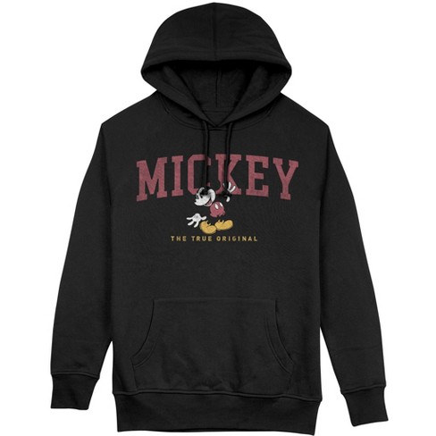 Men's - Disney - Mickey Mouse The True Original Graphic Fleece Pullover Hoodie - image 1 of 4