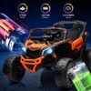Licensed Can-Am 12V Kids Ride On UTV, Remote Control, Dual Motors, LED Lights, All-Terrain - 4 of 4