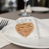 Unique Bargains Napkin Rings Rattan Metal Brown 1 Pc - 3 of 3