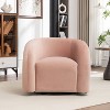 SEYNAR Modern Glam Velvet 360 Degree Swivel Accent Armchair with Tufted Back - 2 of 4
