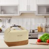 Unique Bargains Insulated Lunch Tote Cooler 13.78"x5.91"x11.02" Pink 1 Pc - 3 of 4
