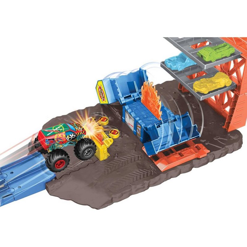 Hot Wheels Monster Trucks Blast Station Playset, 4 of 8