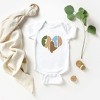 The Juniper Shop Earth Heart Baby Bodysuit - 2 of 2