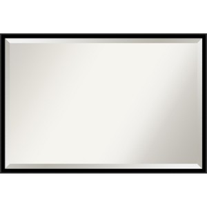 Amanti Art Incline Beveled Wood Framed Bathroom Vanity Wall Mirror - 1 of 4