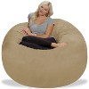 5' Large Bean Bag Chair with Memory Foam Filling and Washable Cover - Relax Sacks - image 3 of 4