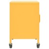 VidaXL Storage Cabinet Mustard Yellow 23.6"x13.8"x22" Steel - 4 of 4