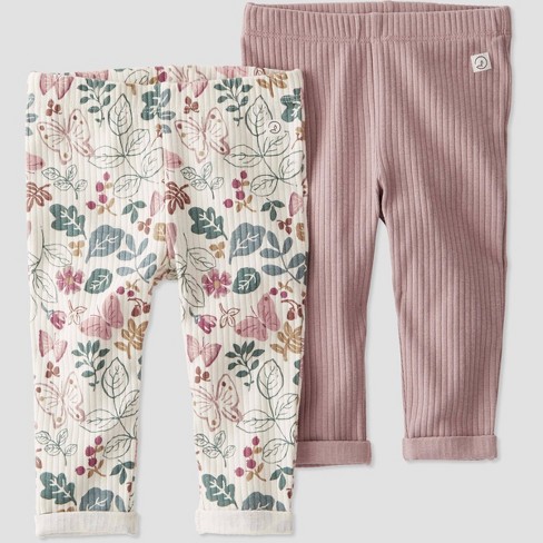 Carter's Just One You® Baby Girls' 2pk Floral Pants : Target