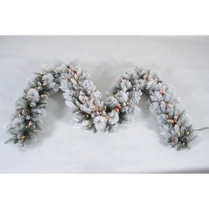 Season's Designs Christmas 9Ft X12In Vermont Collection Garland Pe - 1 of 1