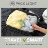 3-in-1 Travel Kit: Silicone shampoo bottles & an exfoliating scrubber. TSA-compliant, leakproof, and refillable (3.4oz each) - 3 of 4