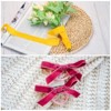 Unique Bargains Soft Single Face Spool Silky Velvet Ribbon for Bouquets DIY Gift Craft - 3 of 3