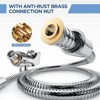 Itopfox 6-Mode High Pressure Handheld Shower Head Set with 59 Inch Hose, Bracket, Teflon Tape & Rubber Washers, Consumer Reports Recommended - 3 of 4