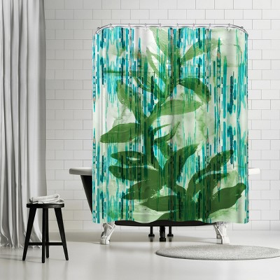 Americanflat Garden Green I by Hope Bainbridge Shower Curtains