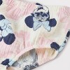 Baby Girls' 2pc Disney Minnie Mouse Woven Gauze Dress & Bloomer Set - Pink - 4 of 4
