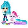 CurliGirls Adeli, The Jetsetter & Fiji, her Dog - Deluxe Hairstyling Doll with MagiCurl Hair - 3 of 4