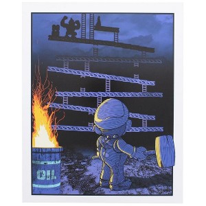 Nerd Block Donkey Kong 8x10 Art Print by Russ Moore (Arcade Block Exclusive) - 1 of 1