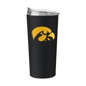 NCAA Iowa Hawkeyes 20oz Powder Coat Tumbler - 1 of 2
